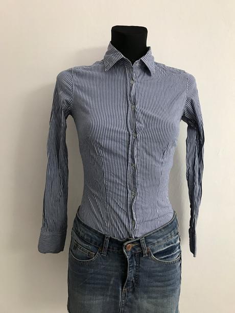 Prúžkovaná košeľa, camaieu,xs