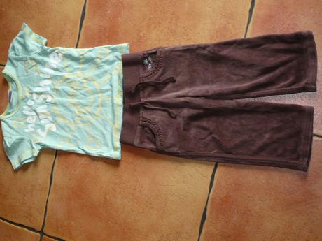 Nohavice a tričko , next,86