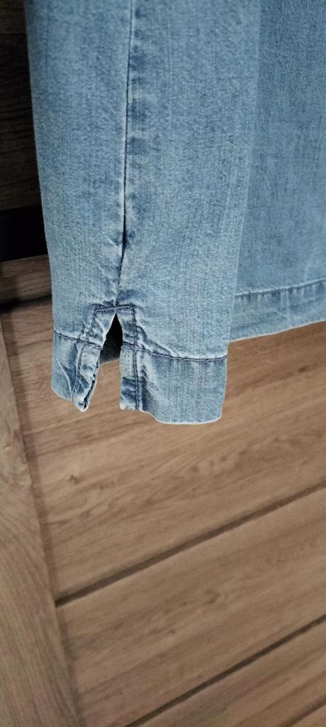 Šaty tenké riflové 38/40, tesco,m