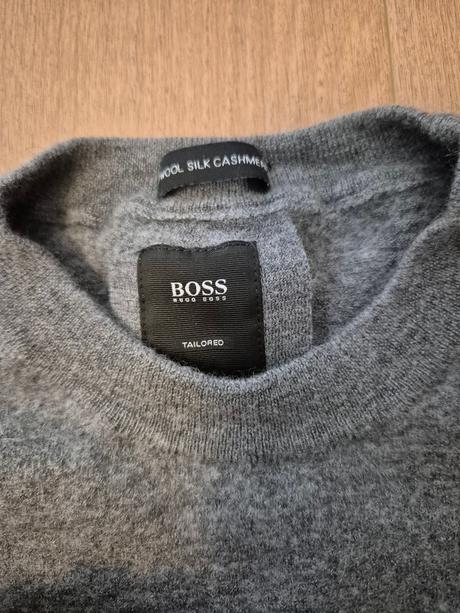 Značkový pulóver s kašmírom, hugo boss,134
