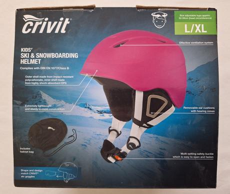 Prilba na lyžovanie, l