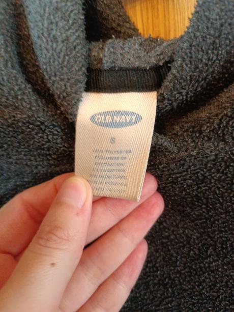 Tmavosivá mikina old navy s kapucňou, old navy,s