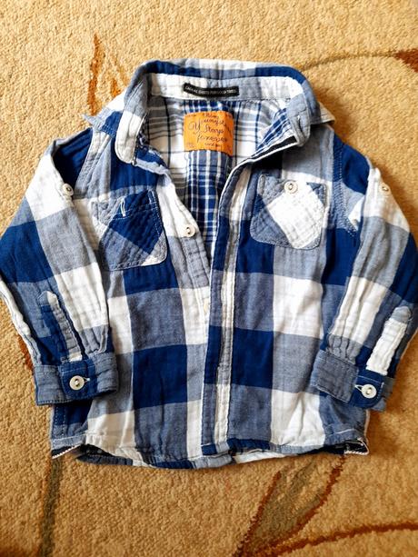 Flanelova košeľa, zara,80