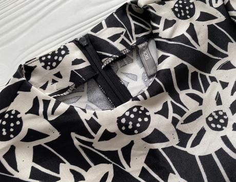 Asos - peplum kvetovaný top, s