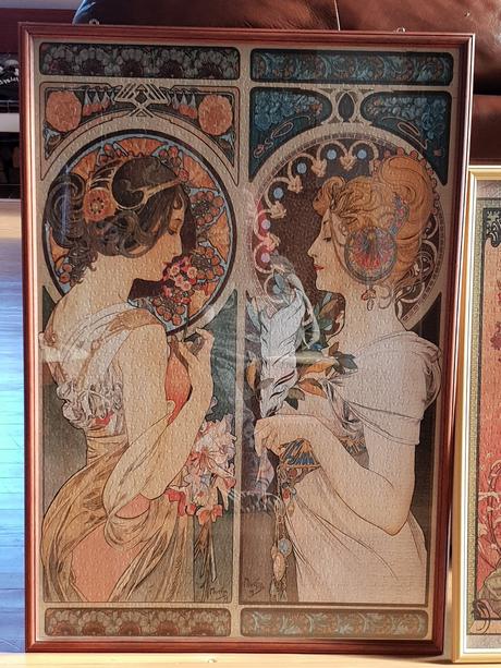 Obrazy a.mucha puzzle, 