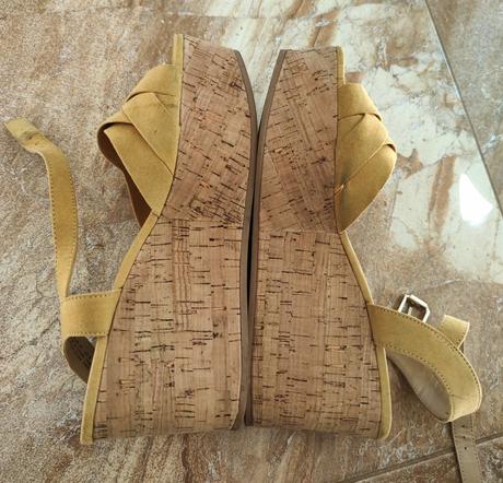 Hm sandále na platforme, h&m,39