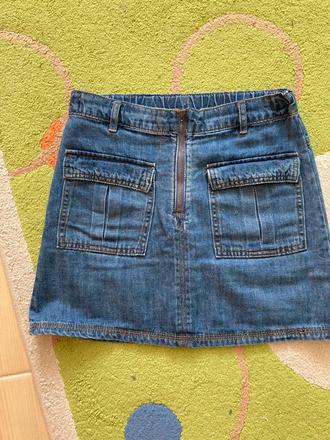 Dievčenská riflová sukňa, f&f,134