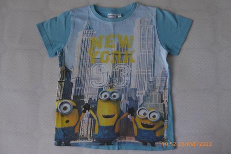 Tričko mimoni v new yorku,v.122, 122