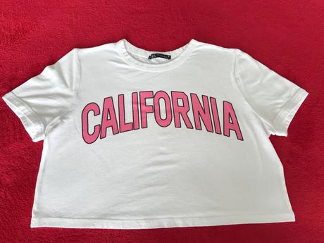 Crop top tricko, zara,s