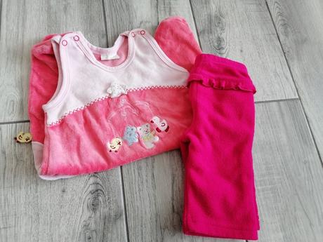 Teplé dupačky (tepláčiky s krajkou) - 62, 62