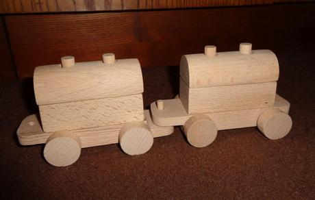 2x drevený vagón, 