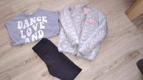 Komplet rifle + mikina+bunda, 122–134