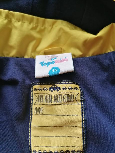 Prechodná bundička, topomini,86