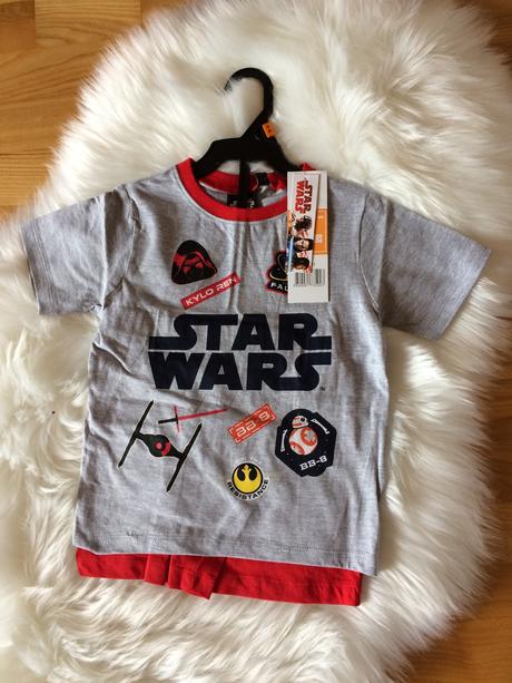 Chlapčenské letné pyžamo star wars - 3 farby., disney,104 / 116