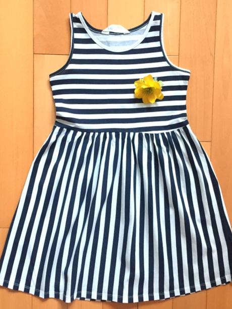 Pásikované šatočky, h&m,122