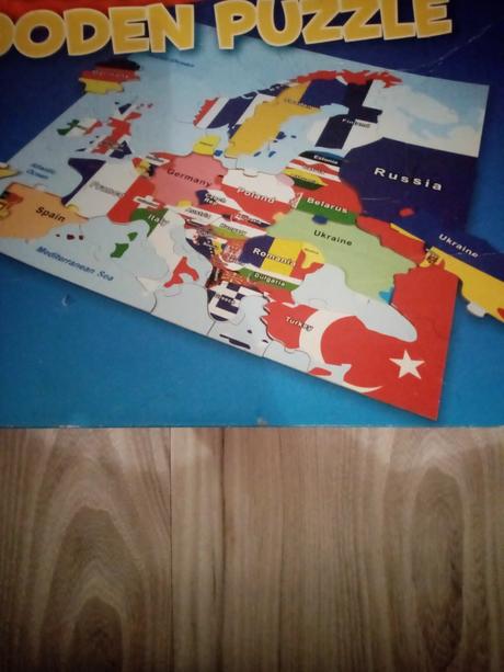 Drevené puzzle, 