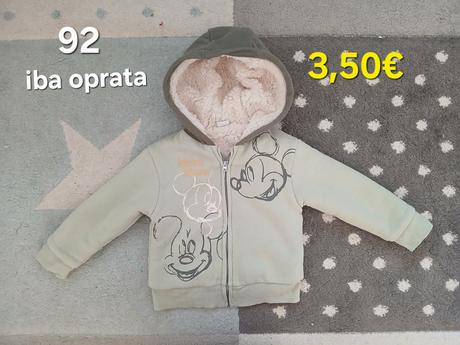 Tepla mikina 92 mickey, 92