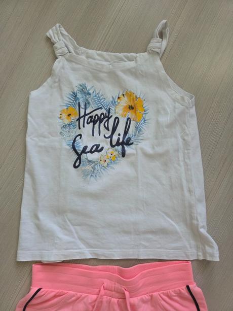 Tielko + šortky, 134