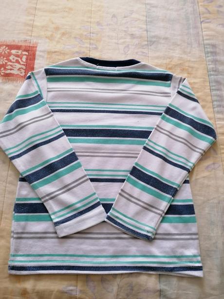 Chlapčenské tričko s dlhým rukávom 122, 122