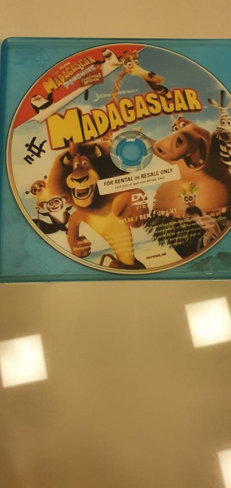 Dvd madagaskar, 