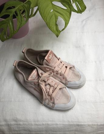 Ružové adidas tenisky/ bledoružové tenisky adidas, adidas,37