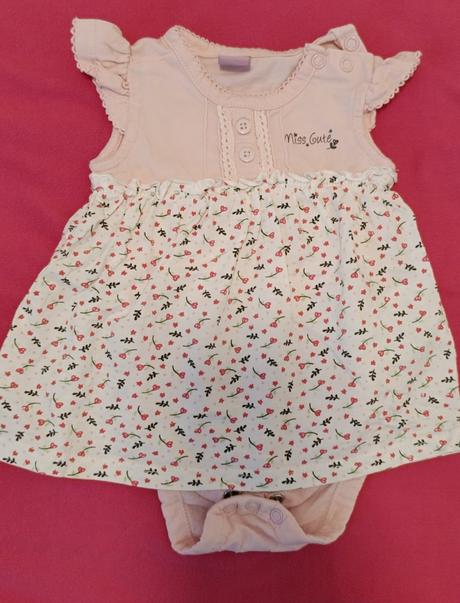 Balík letného oblečenia pre dievčatko veľkosť 56, 50–62