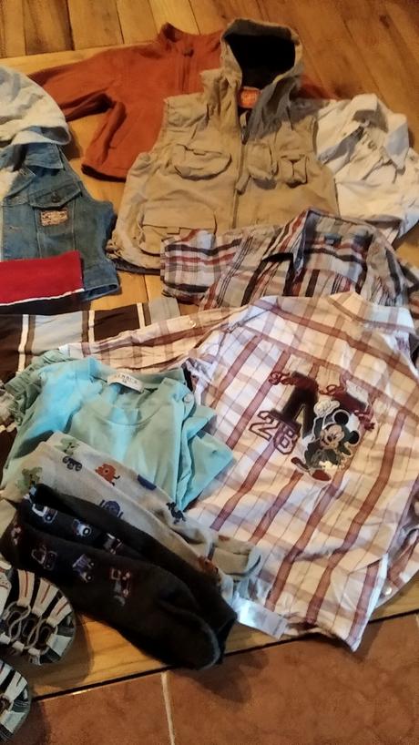 Balík oblečenia pre chlapcov, 86–98