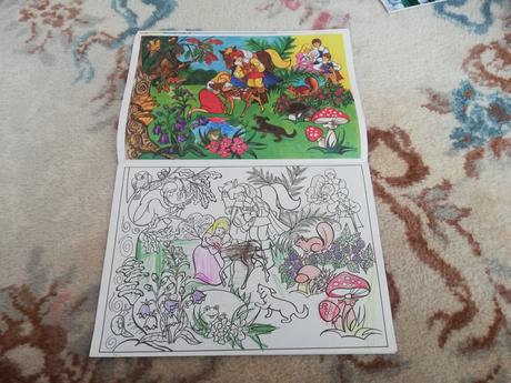 Omaľovanka rozprávky,