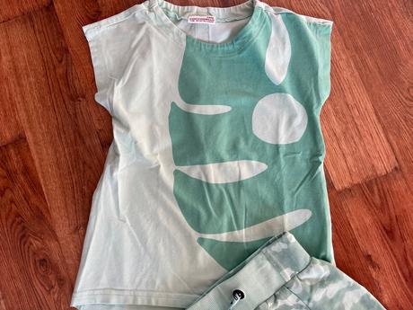 Set tričko, sukňa a legíny, 122–134