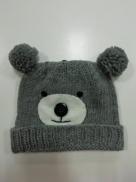 Pletená čiapka macko 2-4roky, e-vie,104