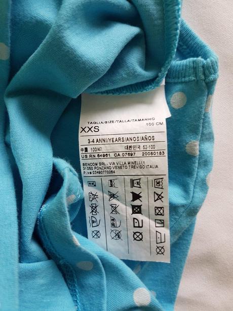 Tielko s mašľou, benetton,98