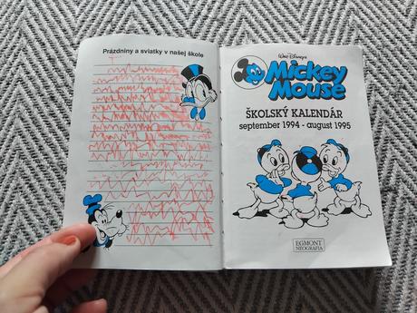 Mickey mouse kalendar,
