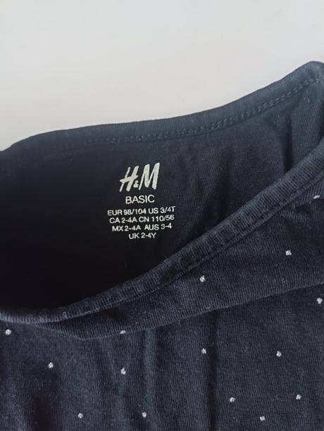 Šaty, h&m,98