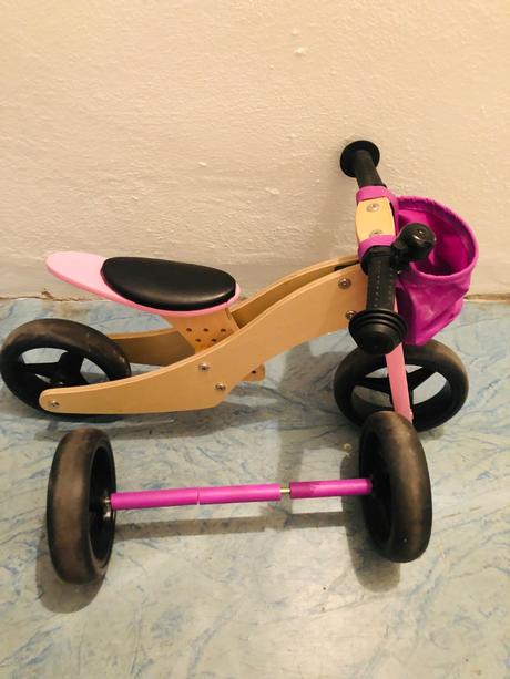 Odrážadlá pre deti 3kolesa/2kolesa 2ks, 