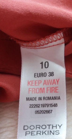 Dorothy perkins tehlová blúzka, dorothy perkins,m