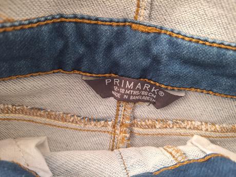 Riflove kratasy na traky 86, primark,86