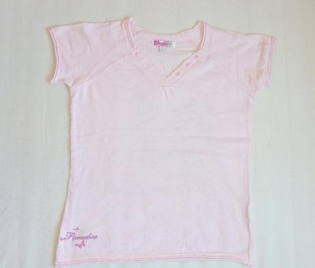 Tričko - vzadu potlač, na 9-10 rokov, 140