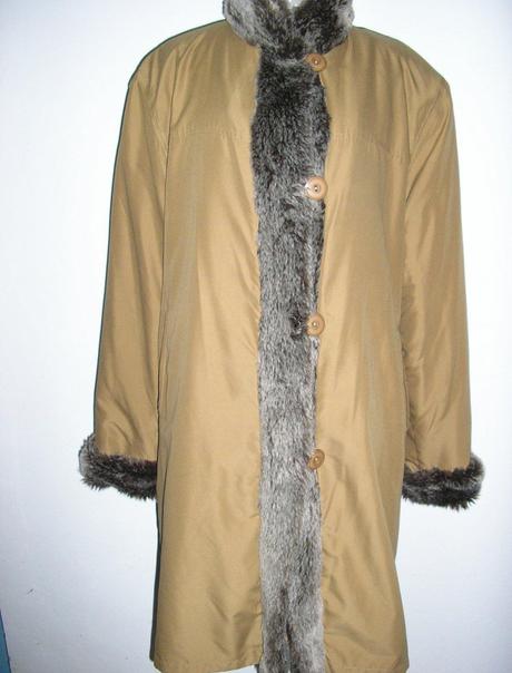 Dámsky teplý kabát, xxl