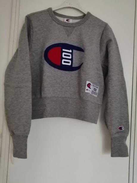 Mikina dámska značková champion siva vel. xs, champion,xs