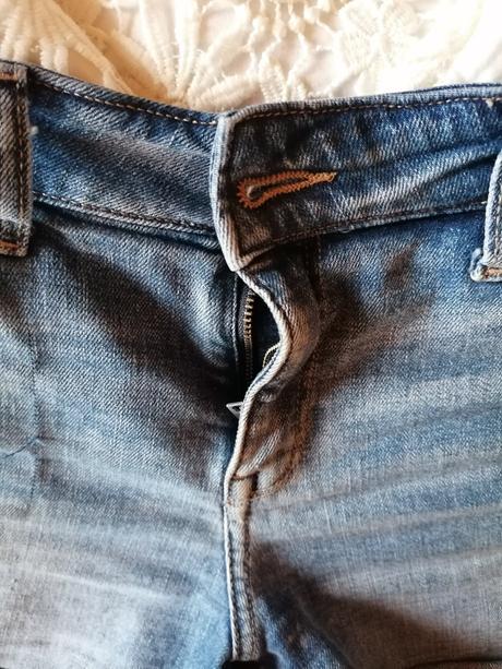 Riflové kraťasy, h&m,l