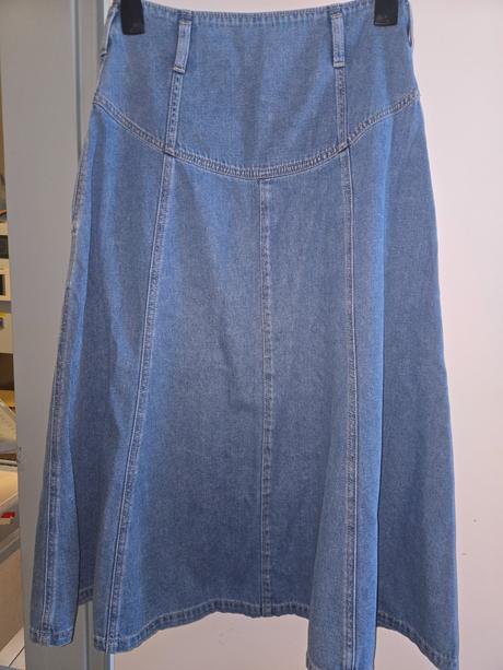 Riflová sukňa veľ.36, c&a,36