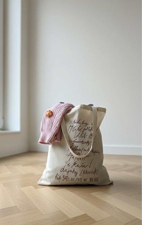 Plátené, ručne maľované tašky, 