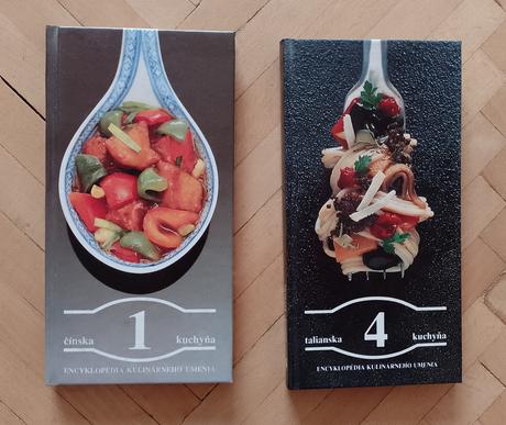 Čínska a talianska kuchárska kniha,