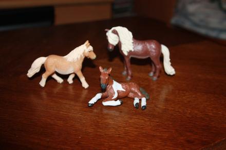 2 x koník schleich,