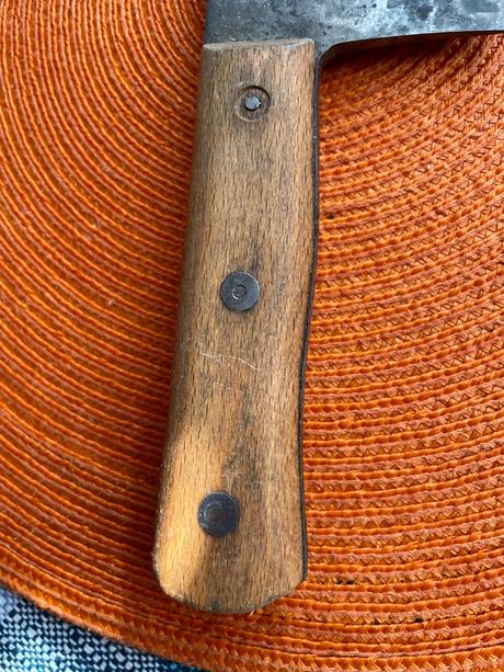 Oceľový ťažký sekáčik,