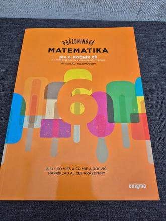 Pracovný zošit peázdninová matematika,