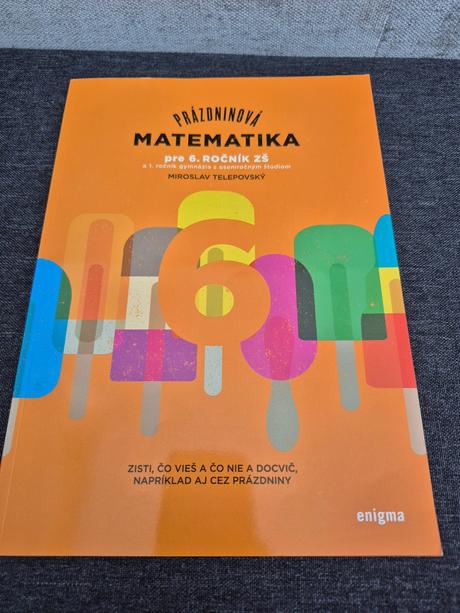Pracovný zošit peázdninová matematika, 