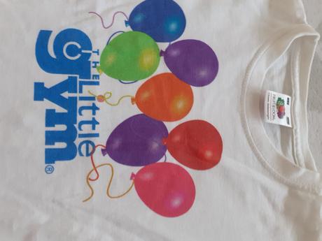 Biele univerzalne detske tricko, 104