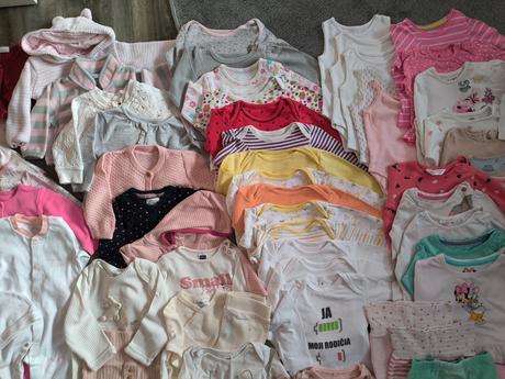 Mega balík pre dievčatko 3-6 mes., 68–80