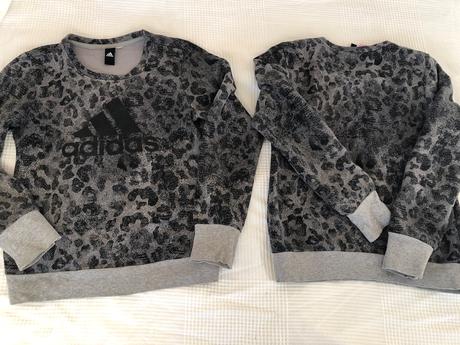 146 adidas mikina pre dvojičky dievčatá, 146